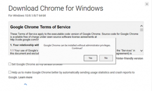 install google chrome without desktop shortcut